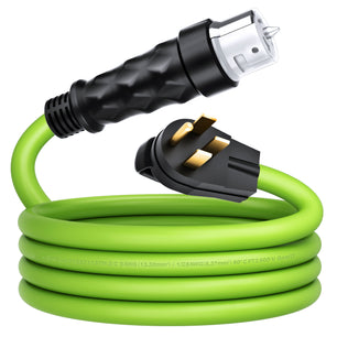 50-Amp NEMA 14-50P to SS2-50R Generator Extension Power Cable Cord