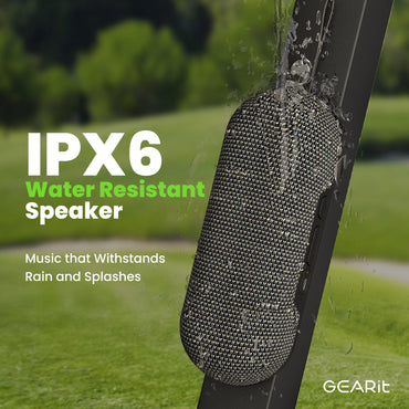 GEARit SoundBrick RGB Wireless Golf Magnetic Bluetooth Speaker 16W Audio Output - IPX6 Water-Resistant