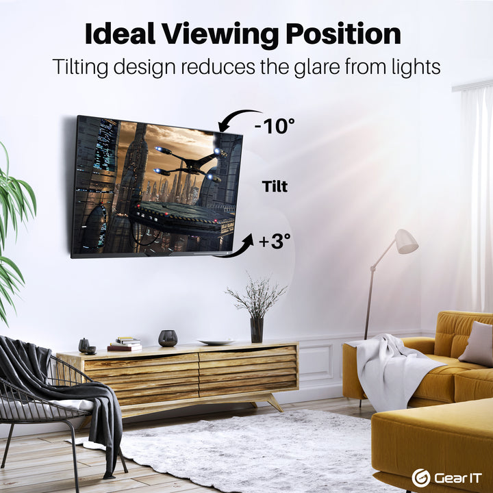 TV Wall Mount for 23-43inch TVs (Up to 66 lbs) GearIT